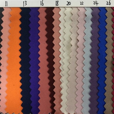 GZ-LY 60680# 50D milk silk Specification: 160CM Gram weight: 110G Ingredients: 100%T Ultra-thin sports cloth front view